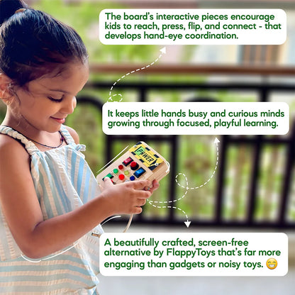 Glowing Pad Montessori Busy Board