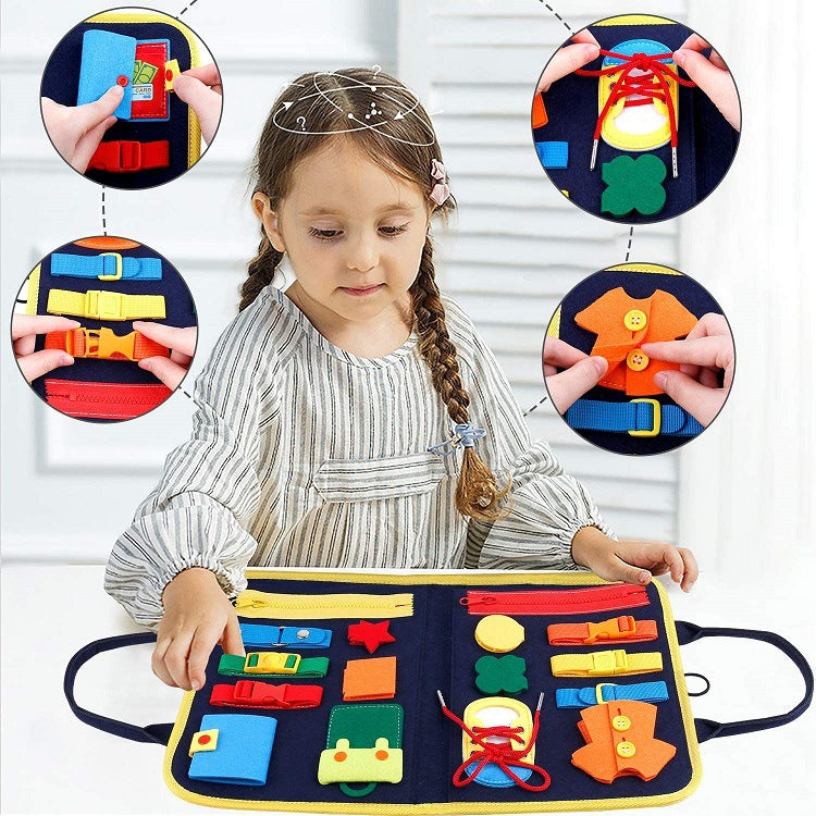 Montessori Busy Book for Kids