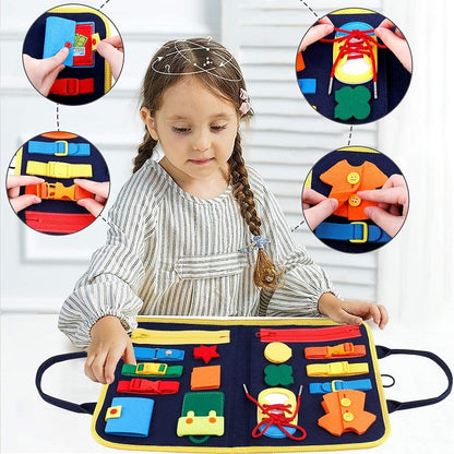 Montessori Busy Book for Kids
