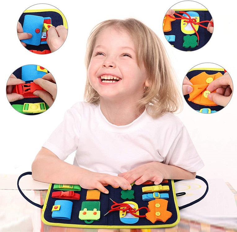 Montessori Busy Book for Kids