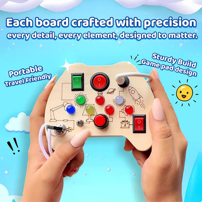 Curio Switch Montessori Busy Board