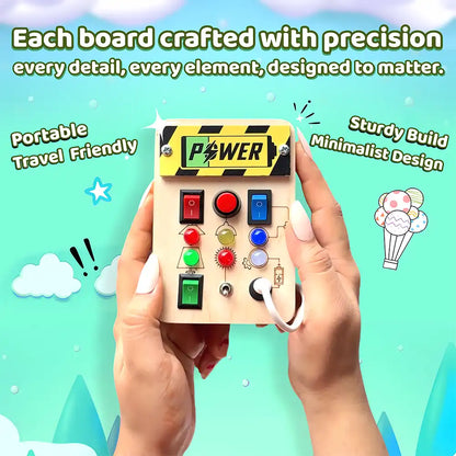 Glowing Pad Montessori Busy Board