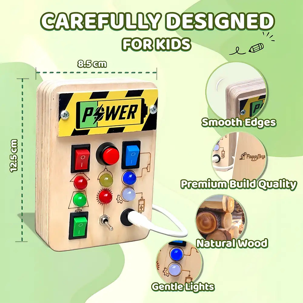 Glowing Pad Montessori Busy Board