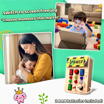 Glowing Pad Montessori Busy Board