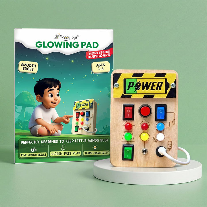 Glowing Pad Montessori Busy Board